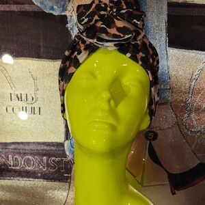 Leopard Print Headwrap